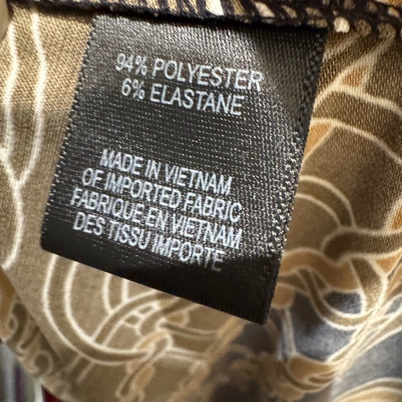 T Tahari Stretch Wrap Dress Small - Picture 6 of 6